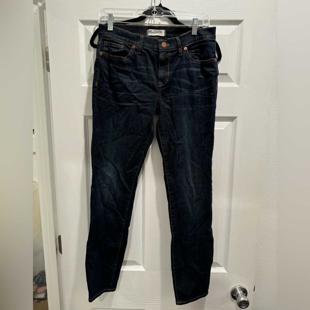 Madewell Dark Skinny Jeans, size 29